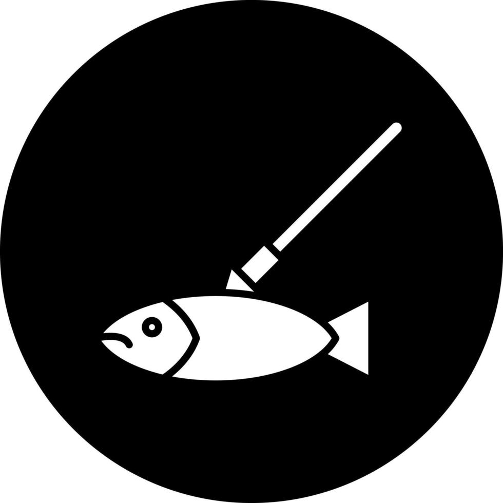 pesca submarina vector icono estilo