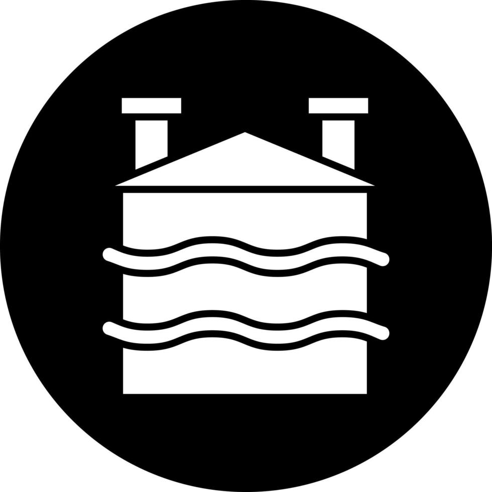 Natural Ventilation Vector Icon Style
