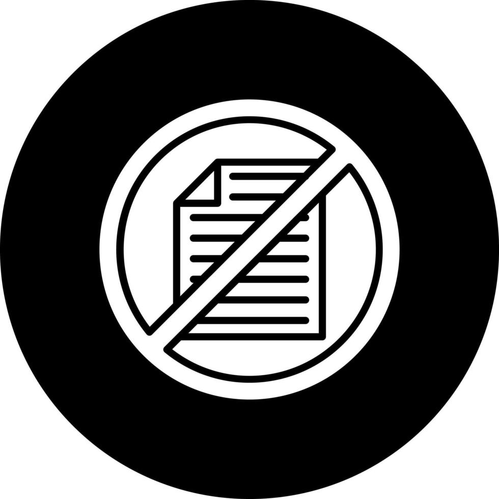 Paperless Vector Icon Style