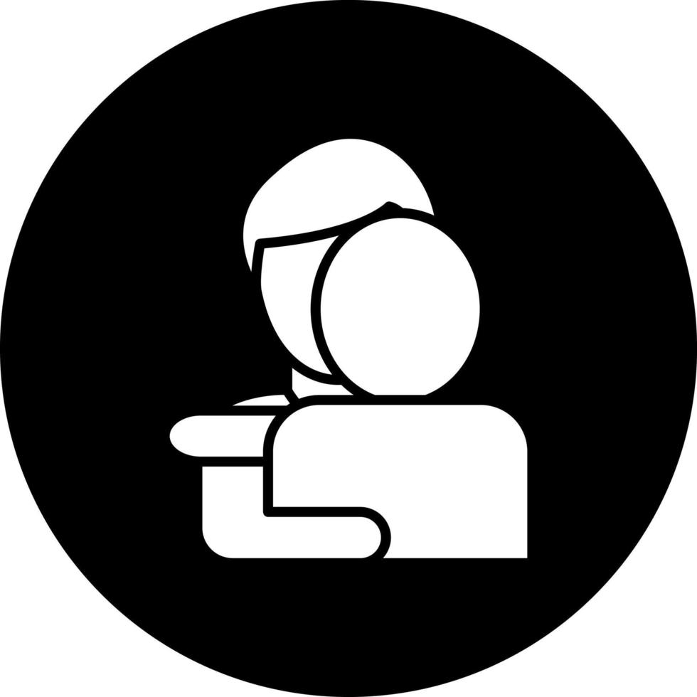 Hug Vector Icon Style