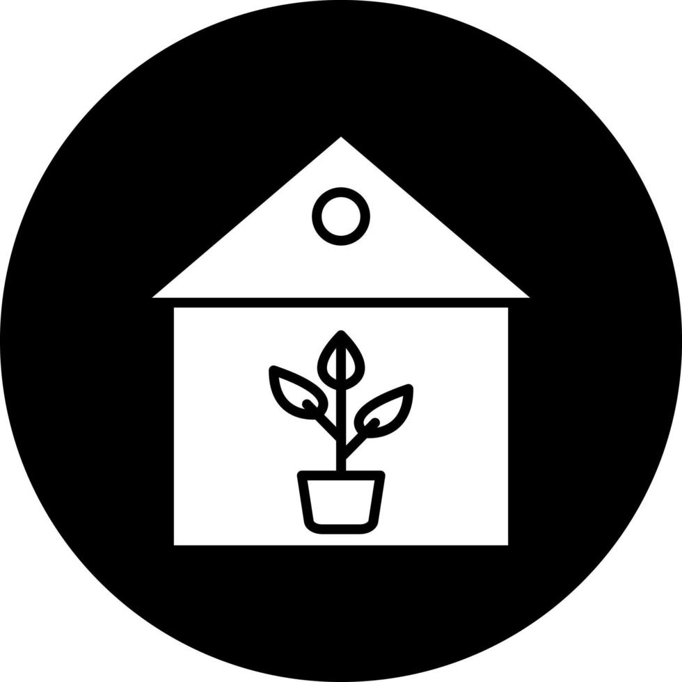 interior plantas vector icono estilo