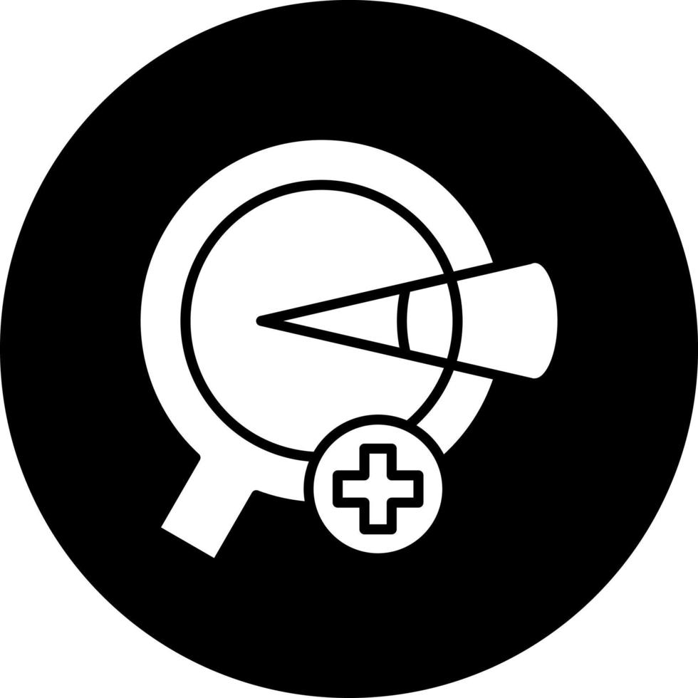 Astigmatism Vector Icon Style