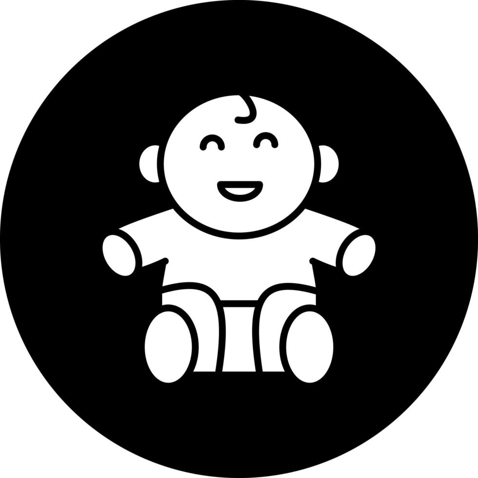 Baby Vector Icon Style