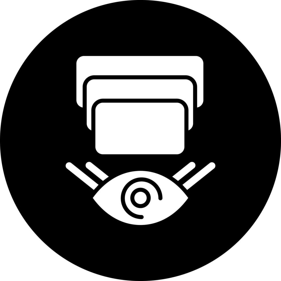 Depth Perception Vector Icon Style