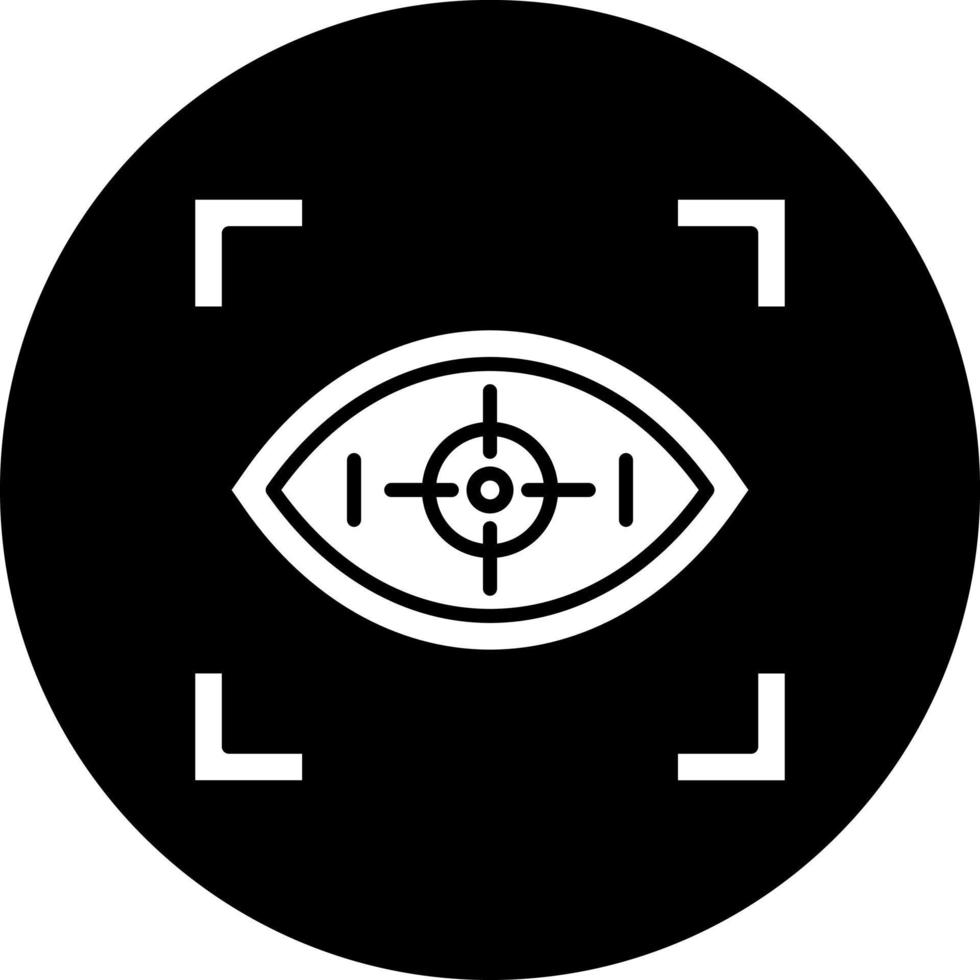 Focusing Vector Icon Style