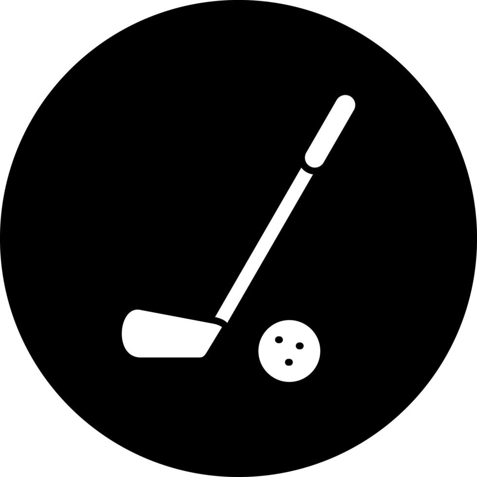 golf equipo vector icono estilo