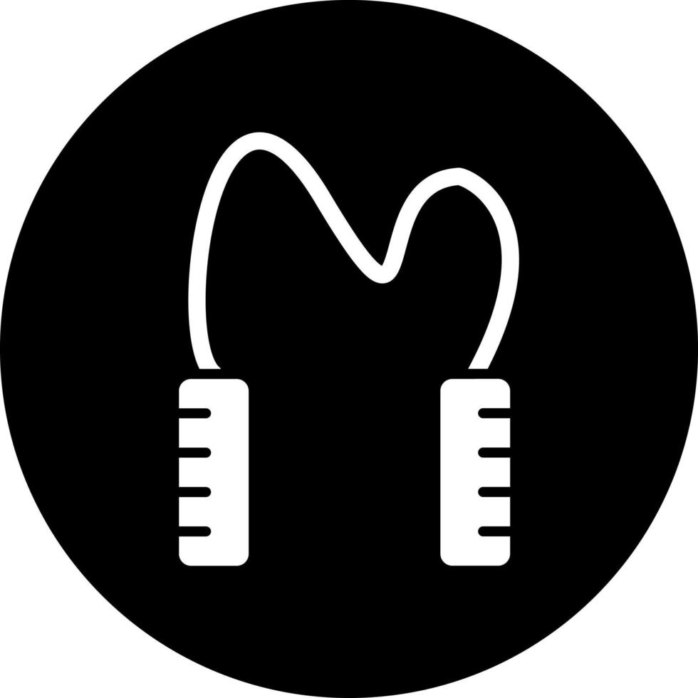 Skipping Rope Vector Icon Style