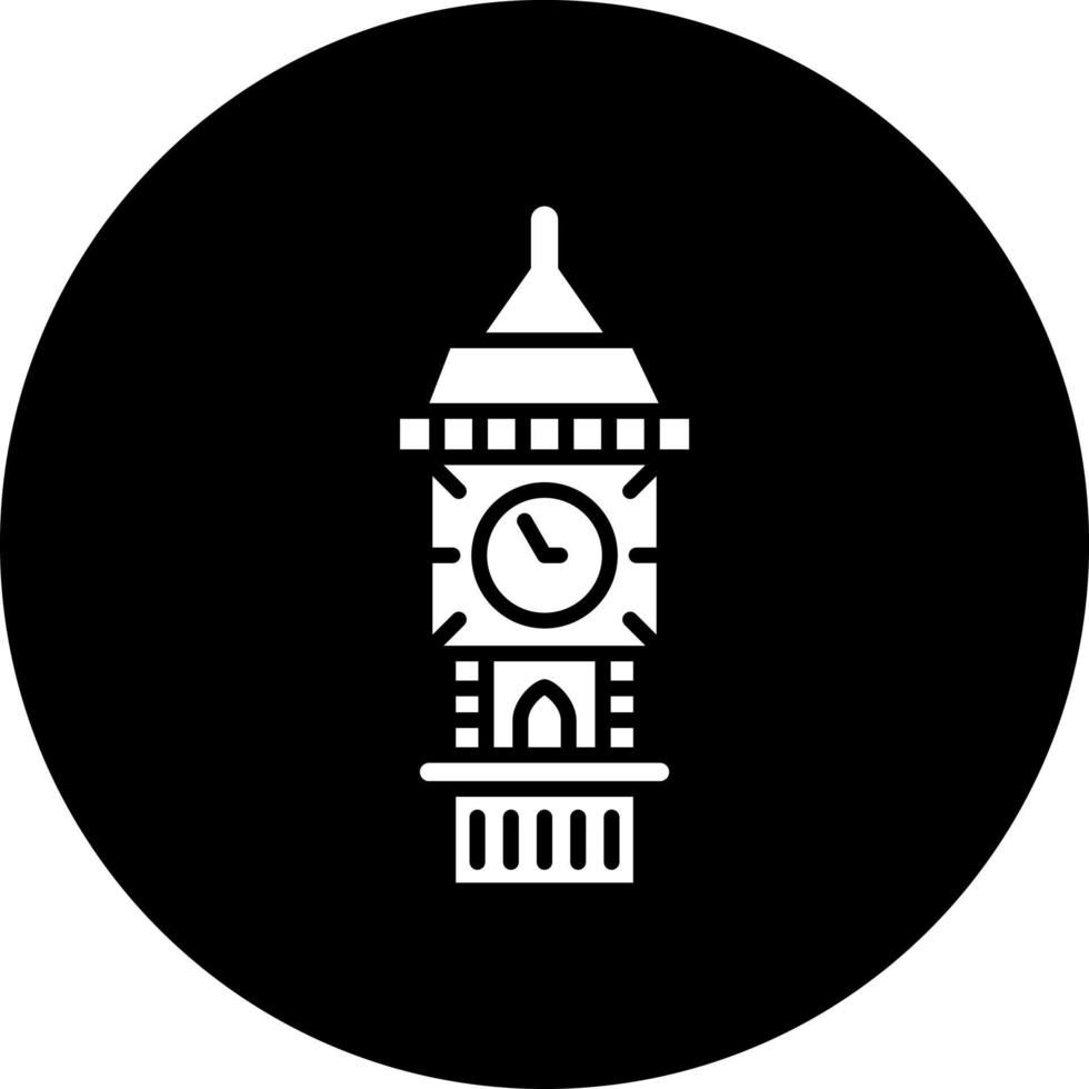 Big Ben Vector Icon Style