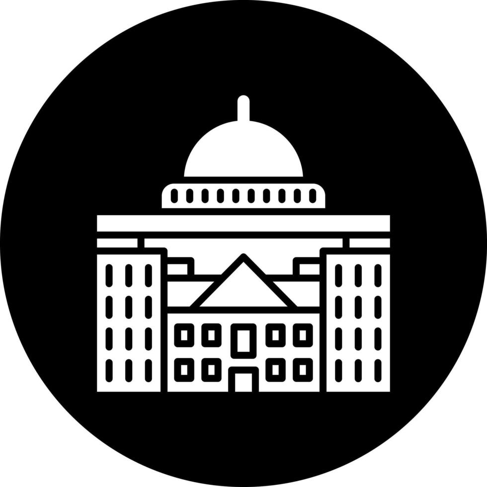 Capitol Vector Icon Style
