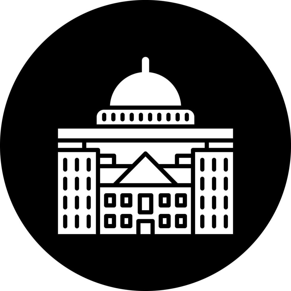 Capitol Vector Icon Style