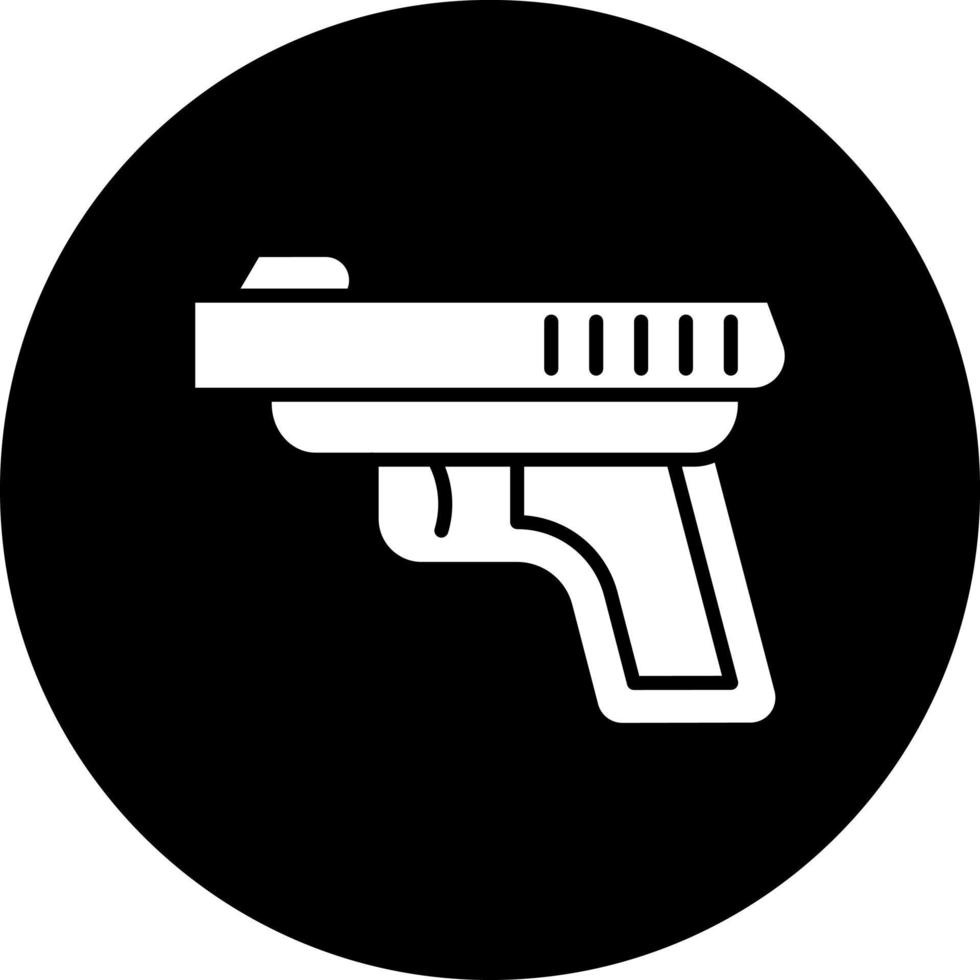 Gun Vector Icon Style