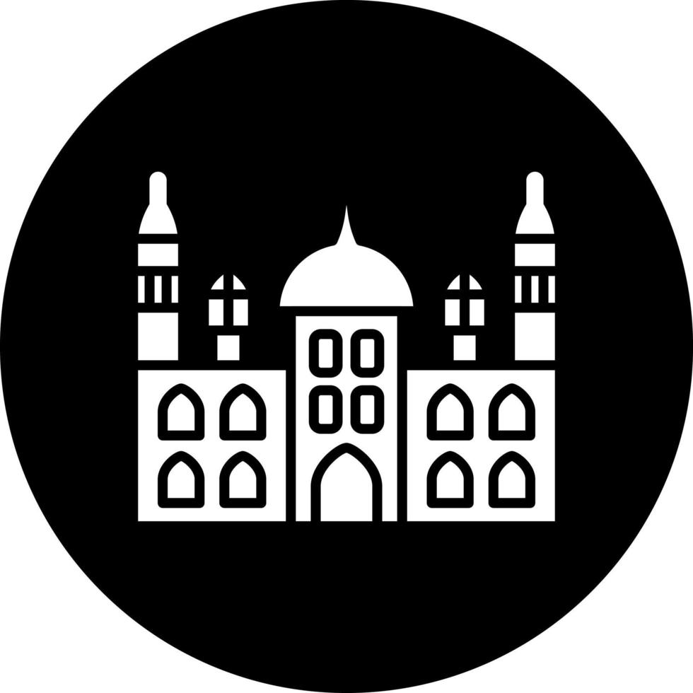 Taj Mahal Vector Icon Style