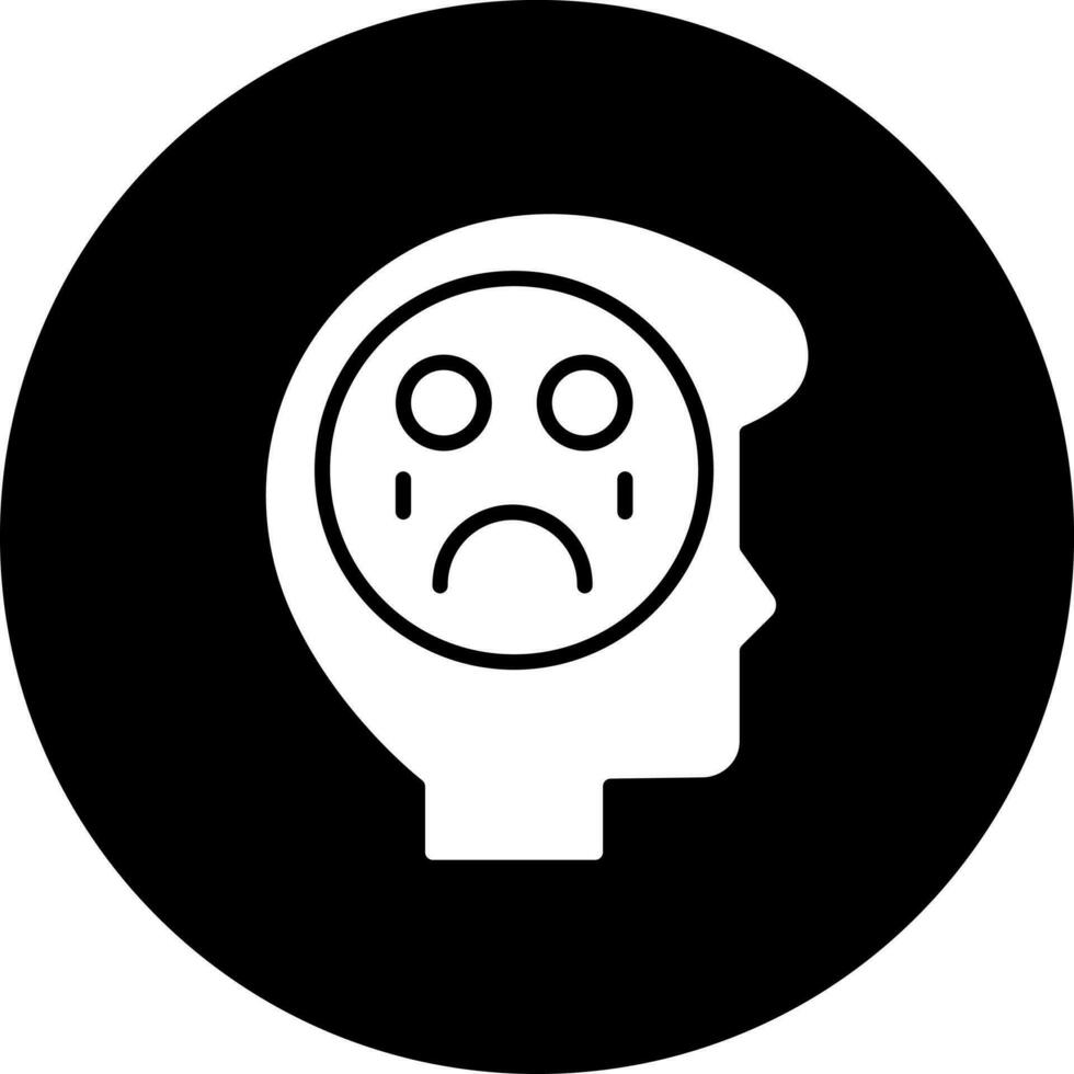 Crying Vector Icon Style