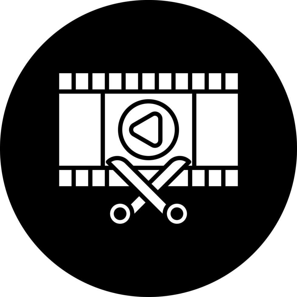 Film Editing Vector Icon Style