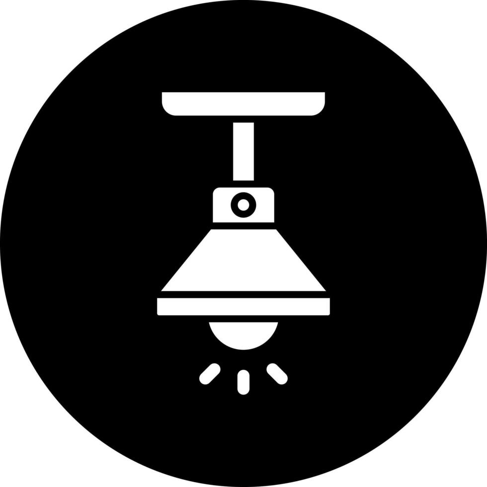 Pendant Light Vector Icon Style