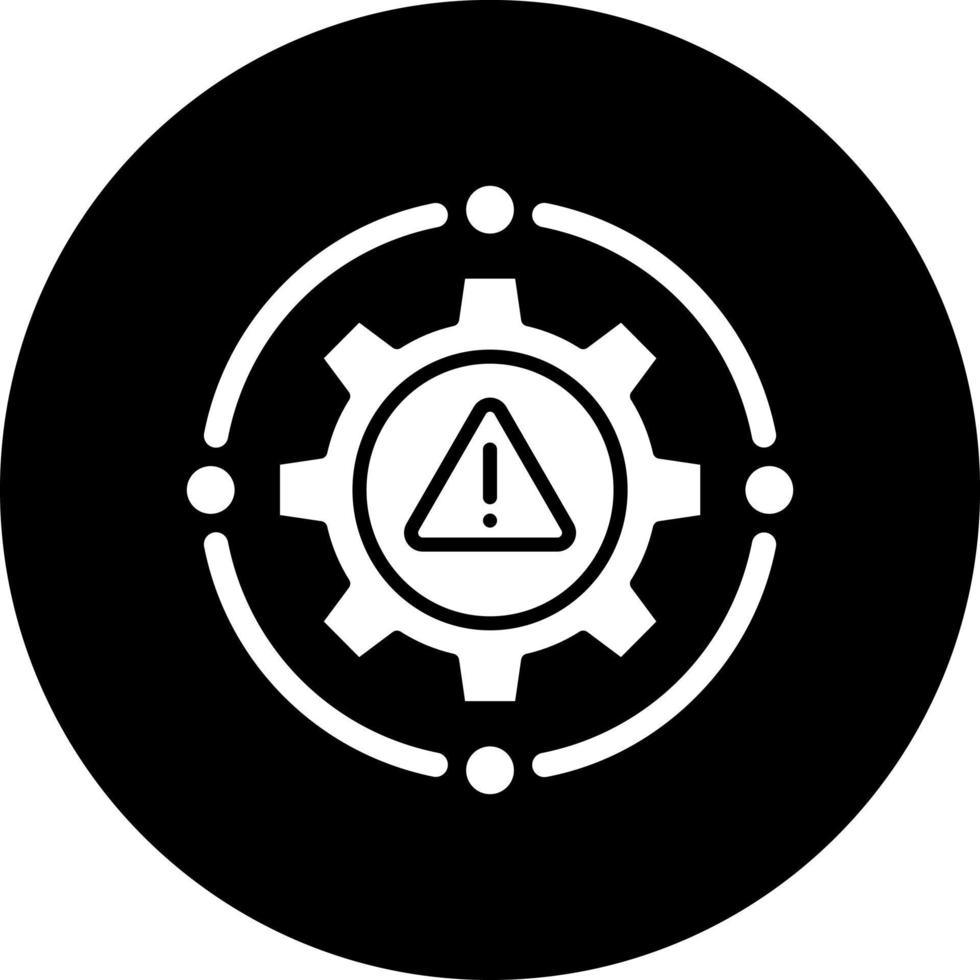 Machine Failure Vector Icon Style