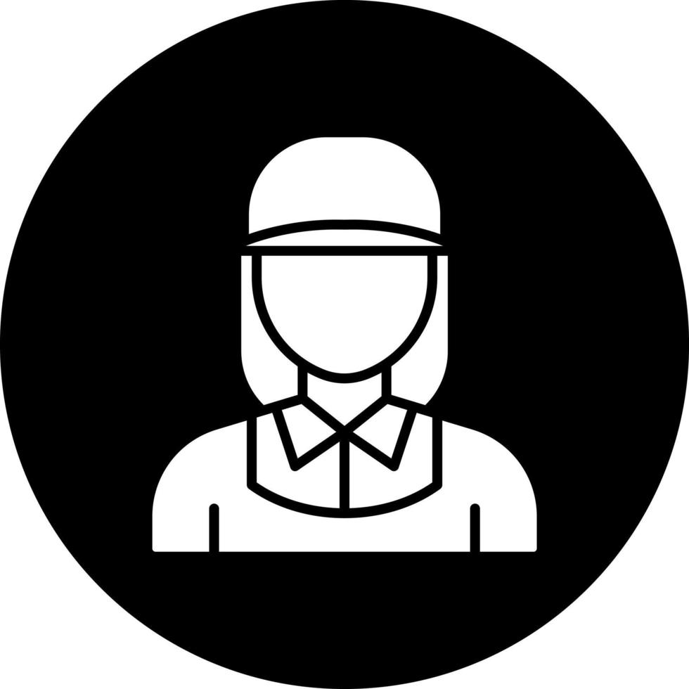 Maid Vector Icon Style