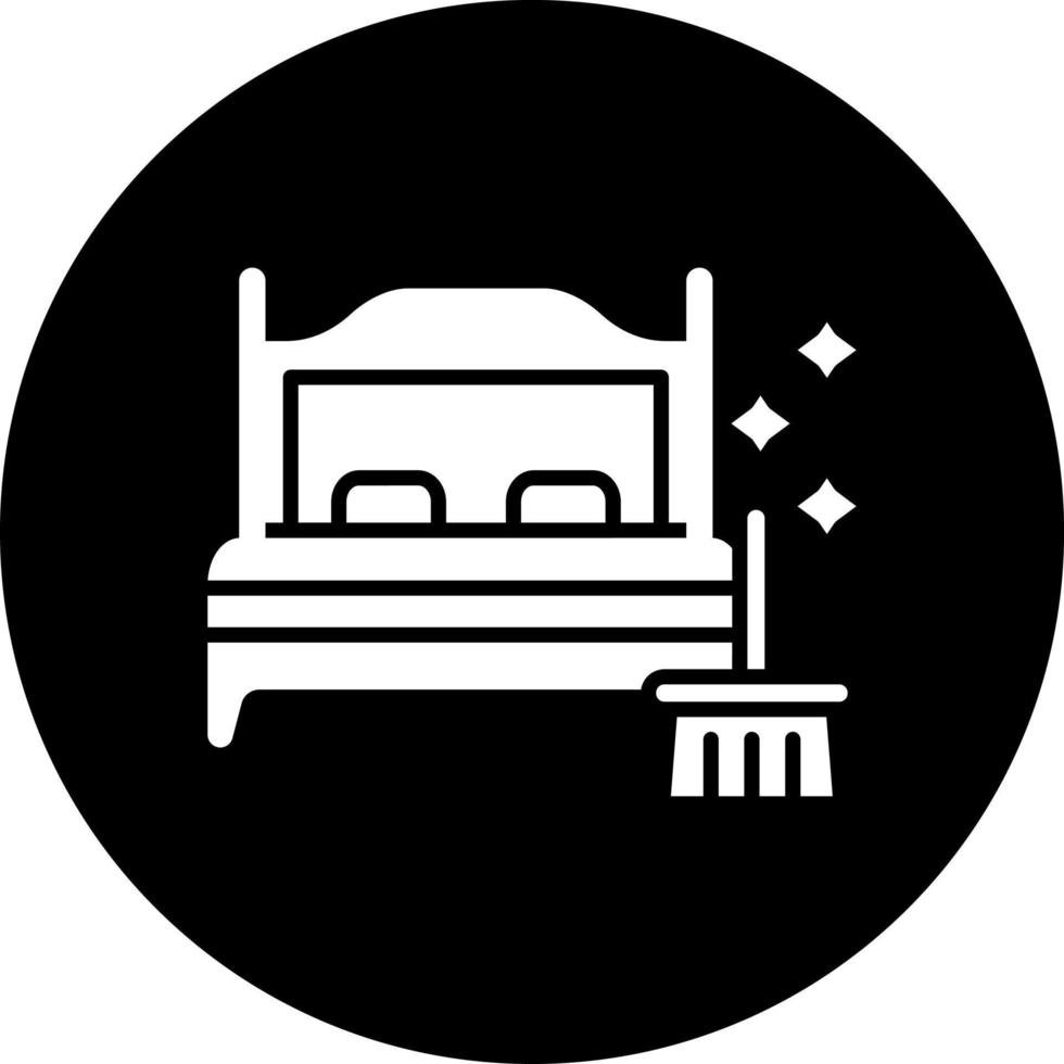 Mattress Cleaning Vector Icon Style