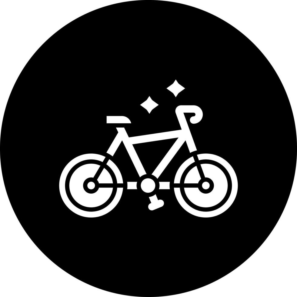 bicicleta vector icono estilo