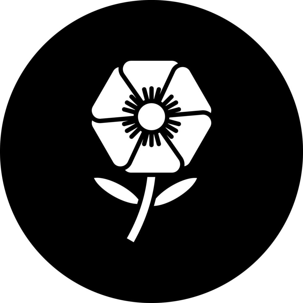 Poppy Vector Icon Style