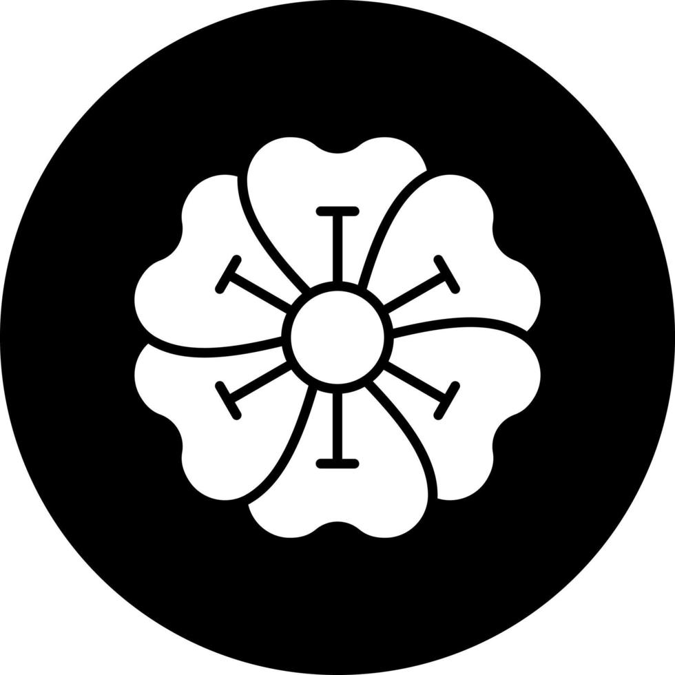 Geranium Vector Icon Style