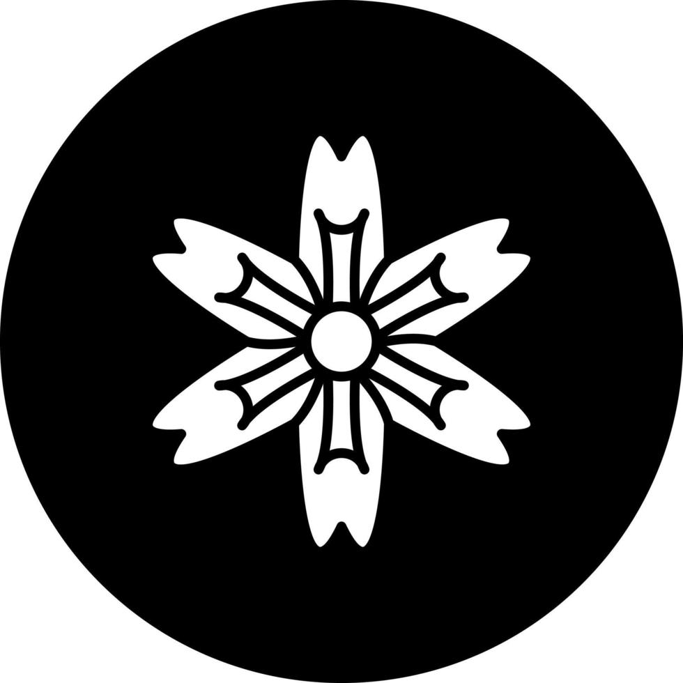 Nasturtium Vector Icon Style