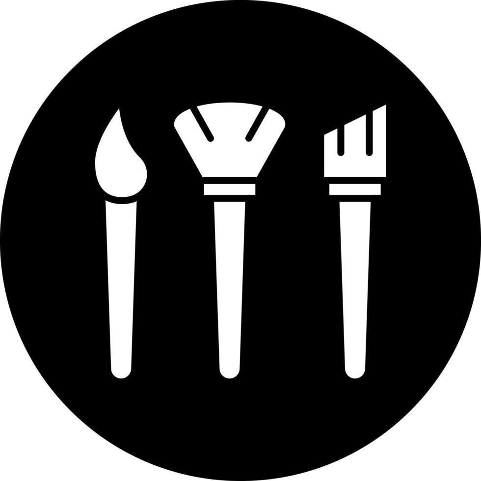 Brushes Vector Icon Style