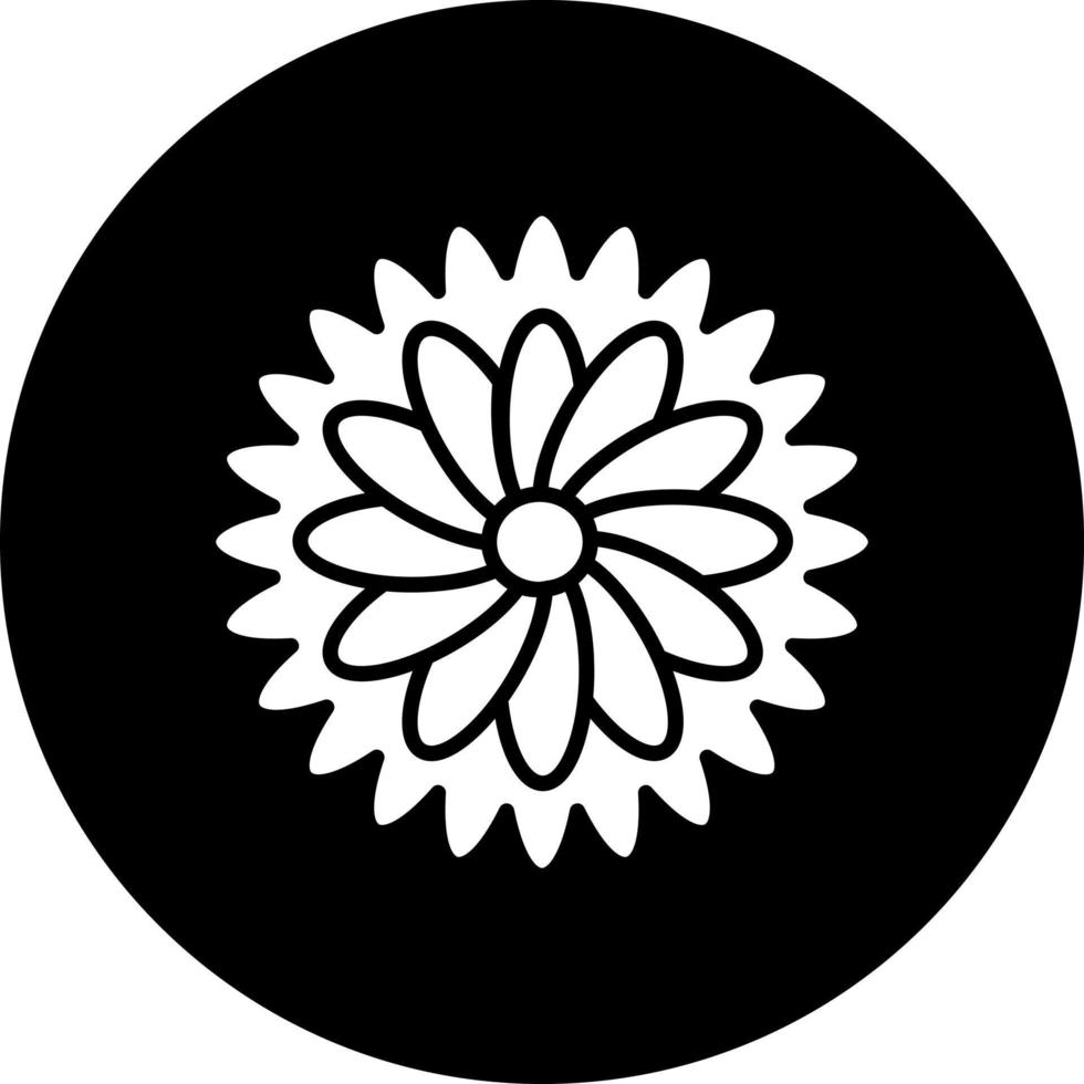 Chamomile Vector Icon Style