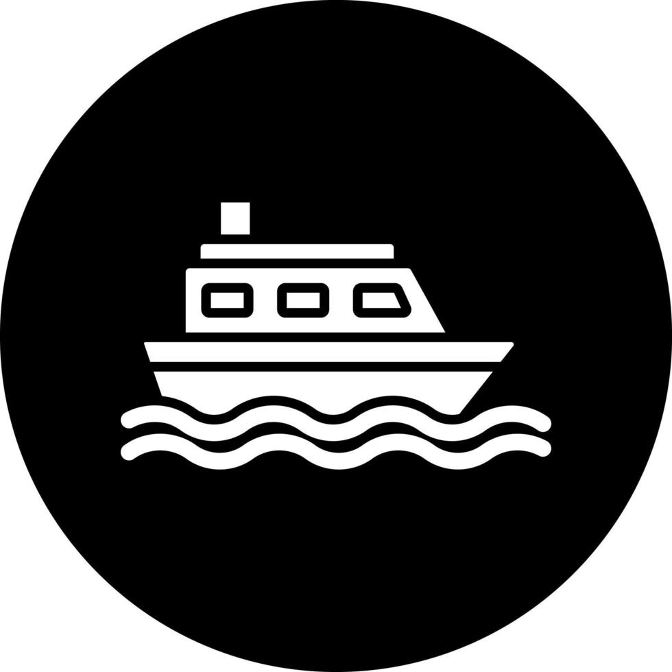 Boat Vector Icon Style