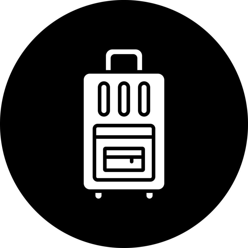 Carry On Baggage Vector Icon Style