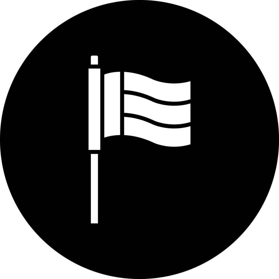 Dubai Flag Vector Icon Style