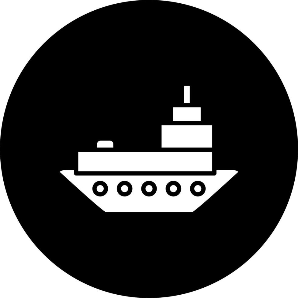 Ocean Oil Spill Vector Icon Style