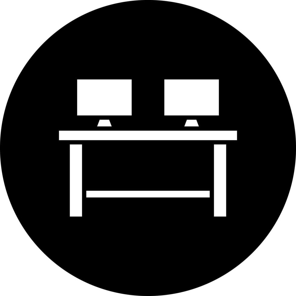 Co Work Space Vector Icon Style