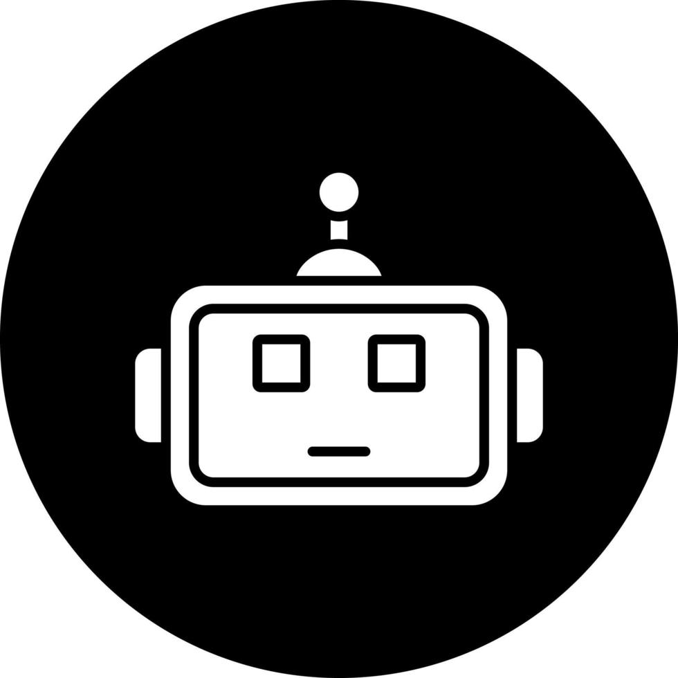 Robotics Eye Vector Icon Style