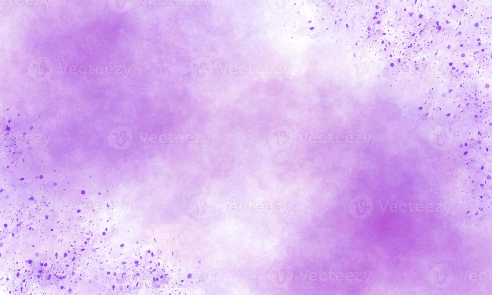 Purple Abstract Textured Watercolor Vintage Trendy Background Illustration photo