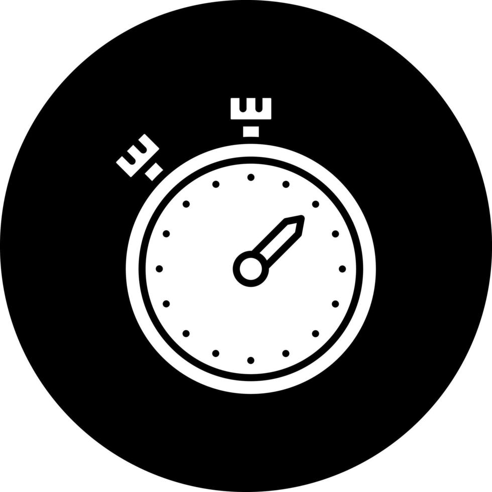 Stopwatch Vector Icon Style