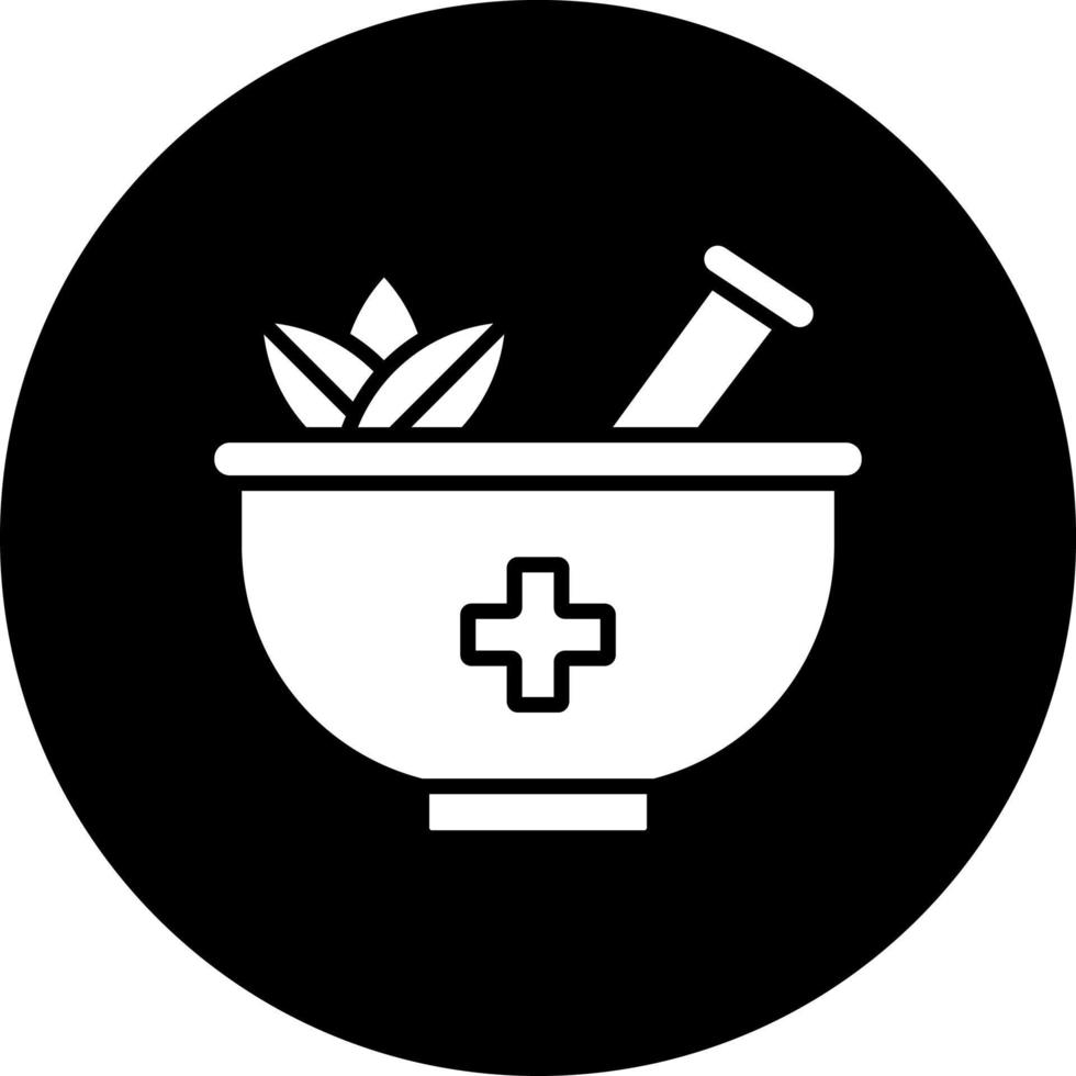 Herbal Treatment Vector Icon Style