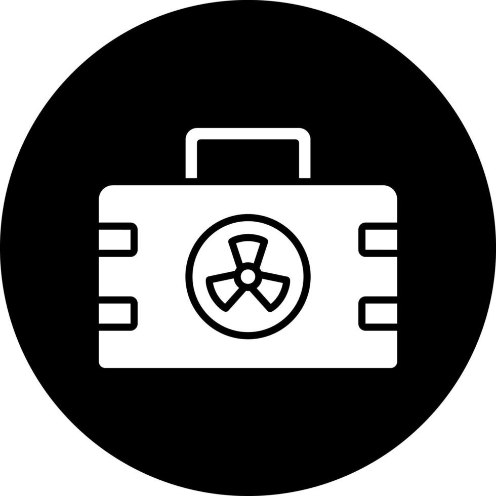 Nuclear Case Vector Icon Style