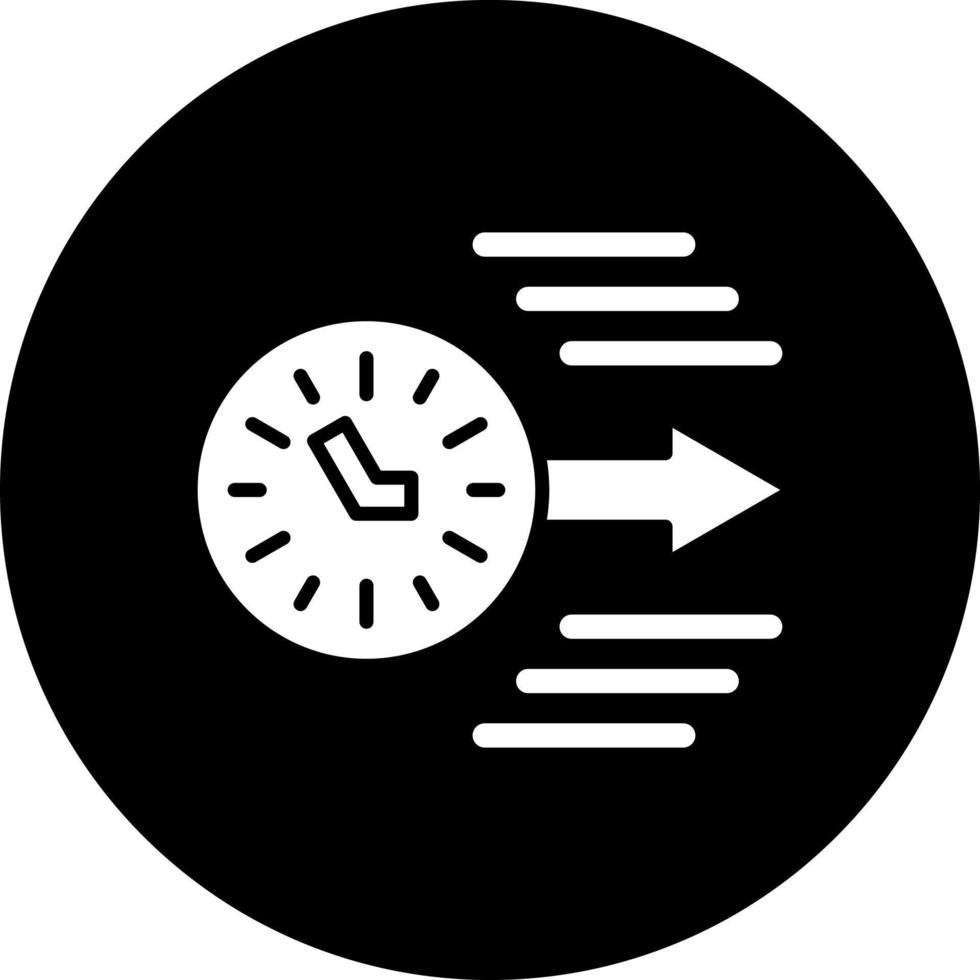 Moving Forward Vector Icon Style