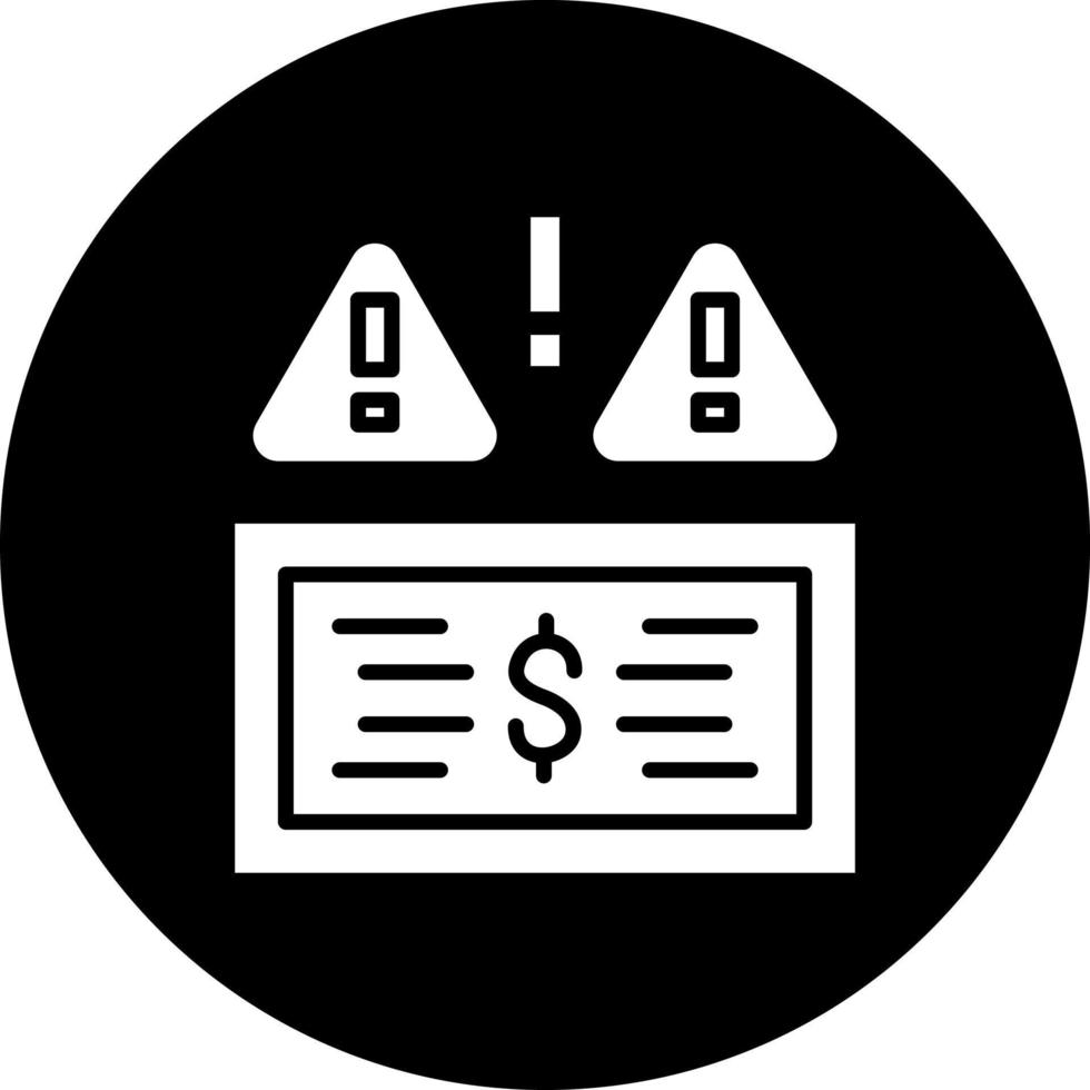 Rate Alerts Vector Icon Style
