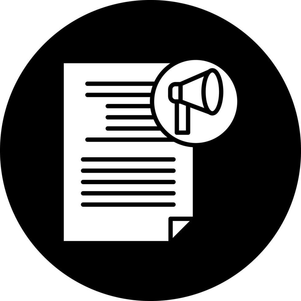 Content Marketing Vector Icon Style