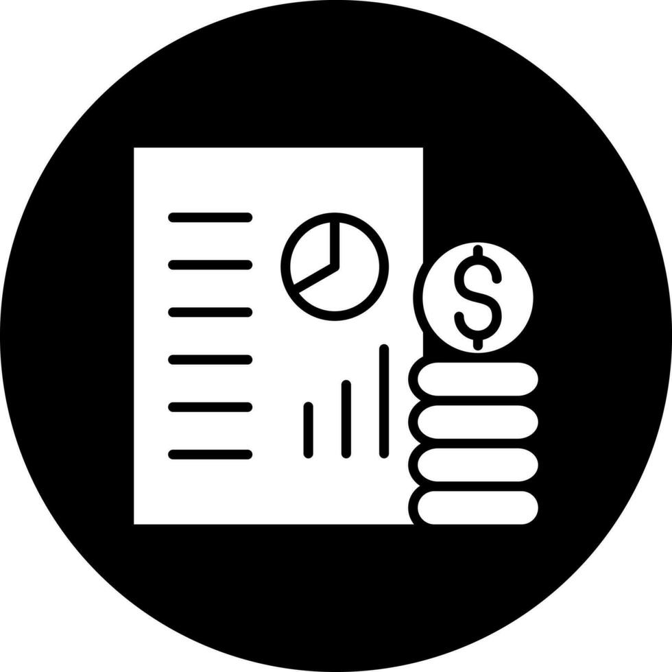 Balance Sheet Vector Icon Style