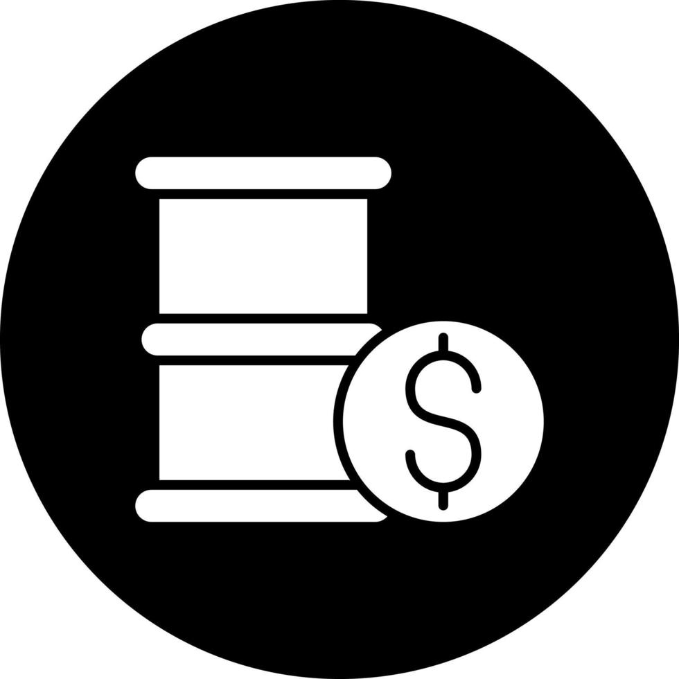 Oil Investing Vector Icon Style