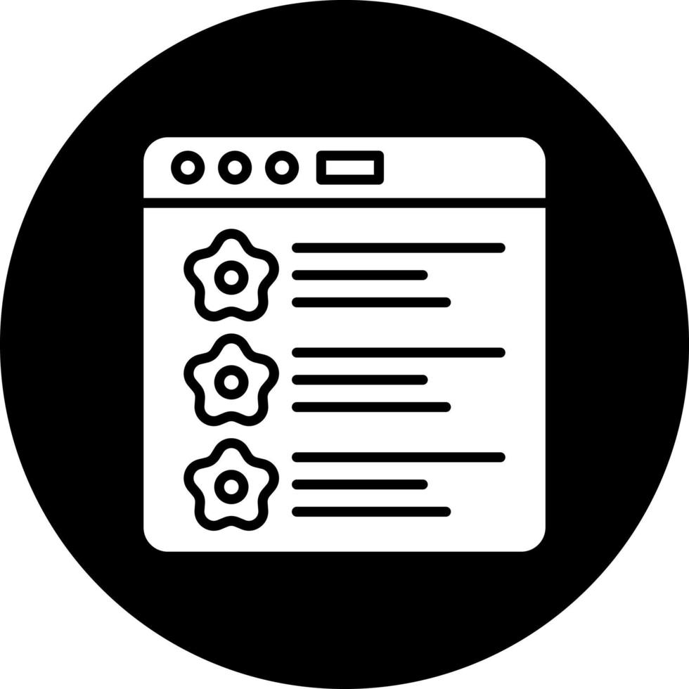 Feature Vector Icon Style