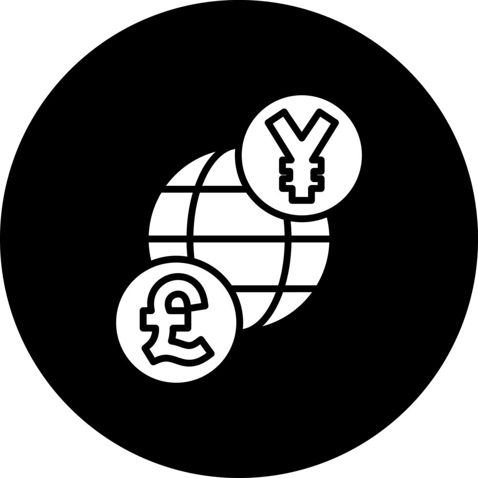 Foreign Currency Exchang Vector Icon Style