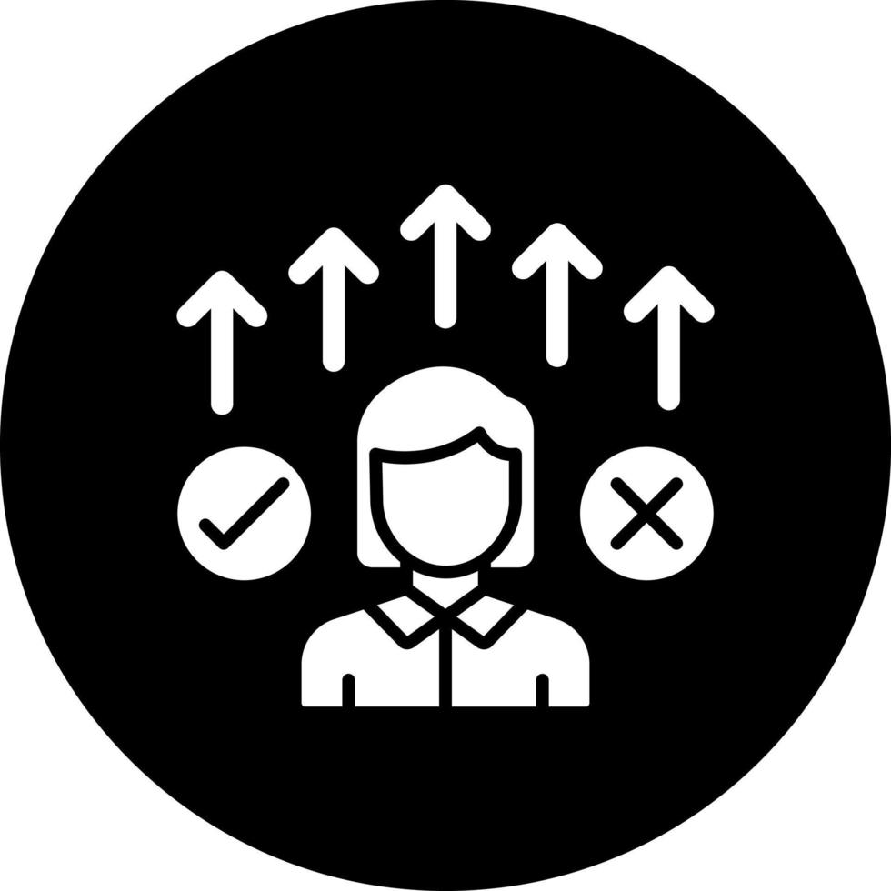 Decision Maker Vector Icon Style