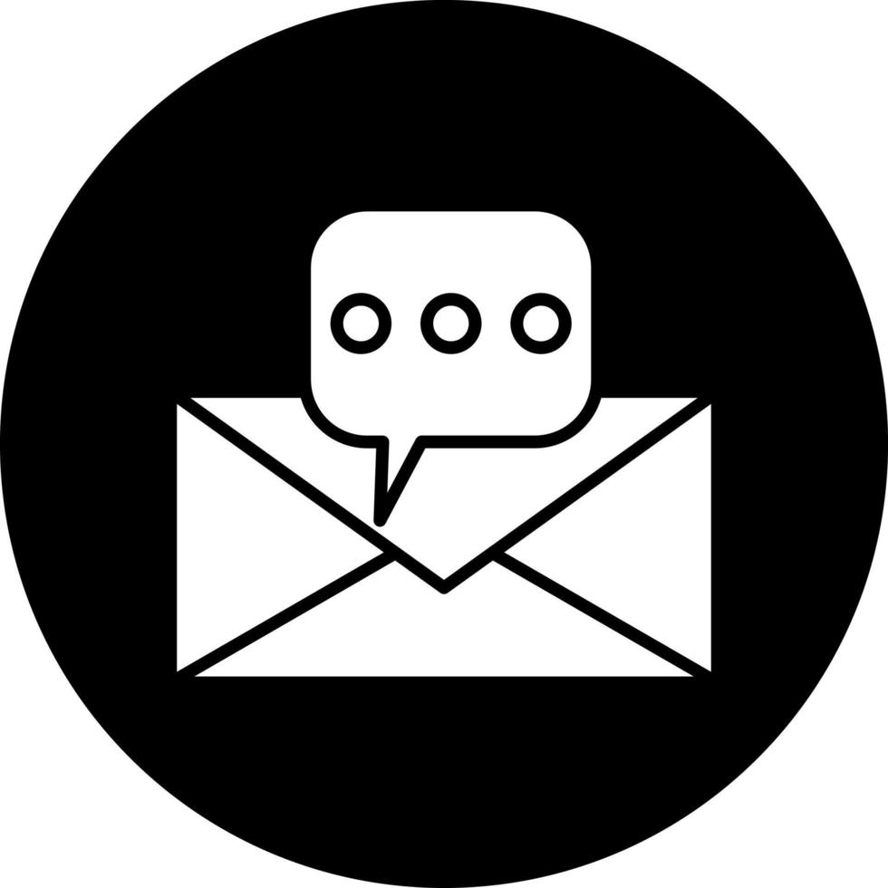 Message Vector Icon Style