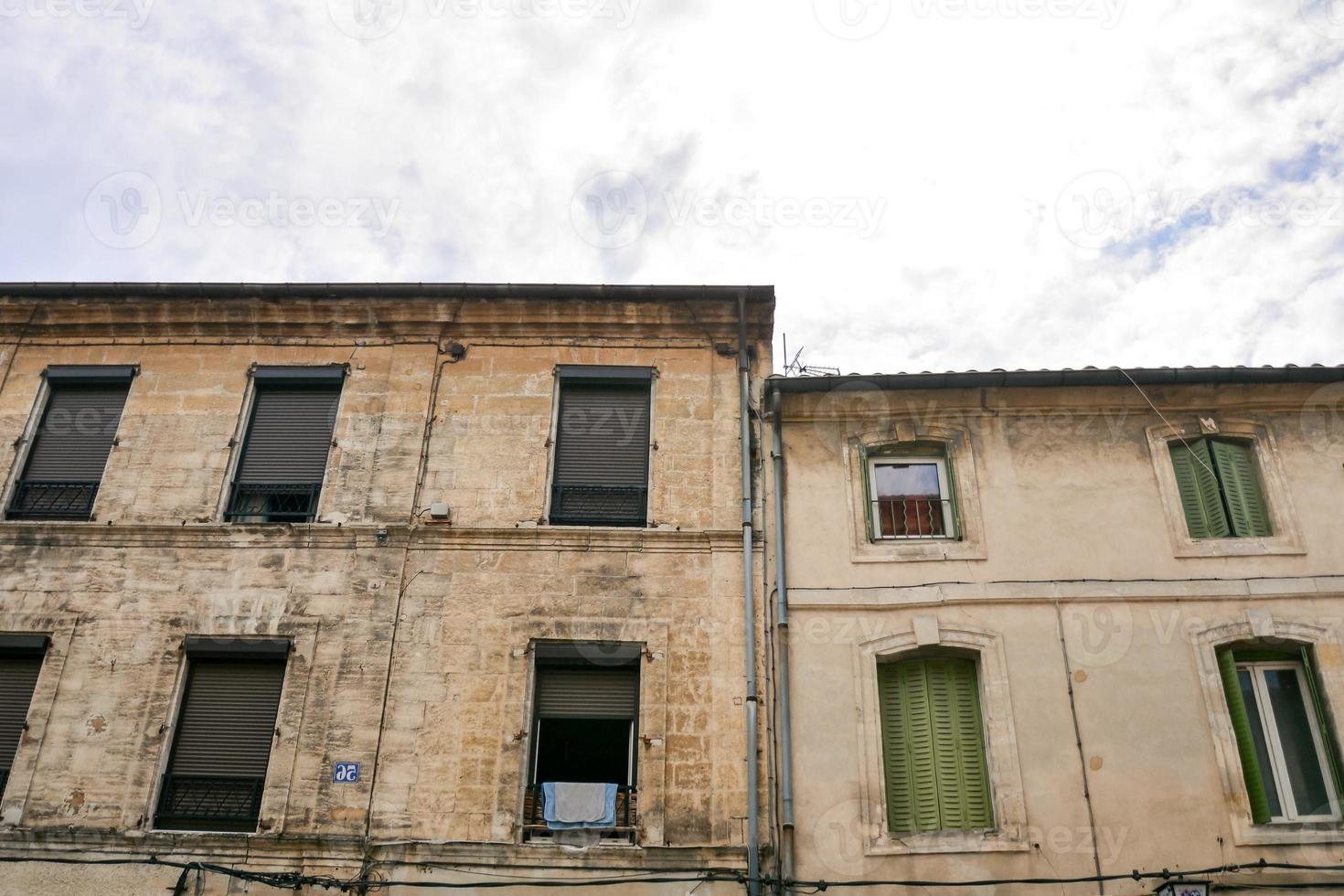 Buildings in the city photo