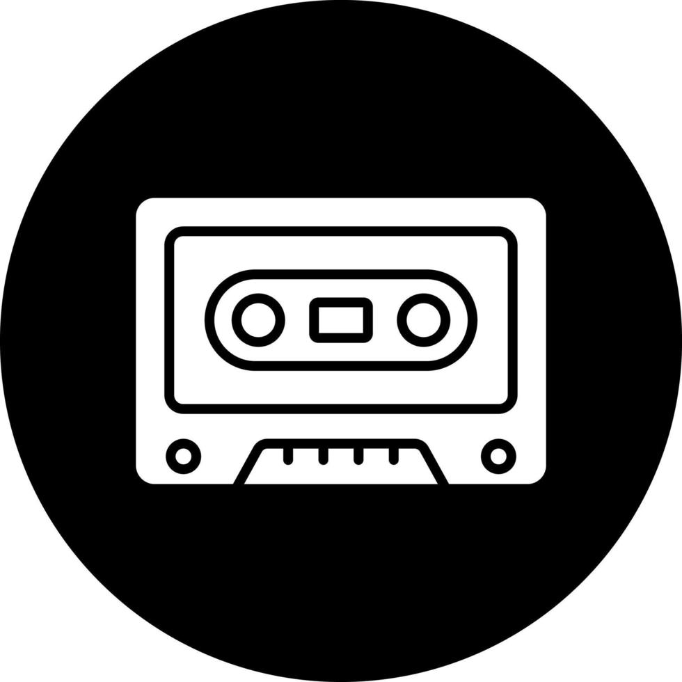 Cassette Vector Icon Style