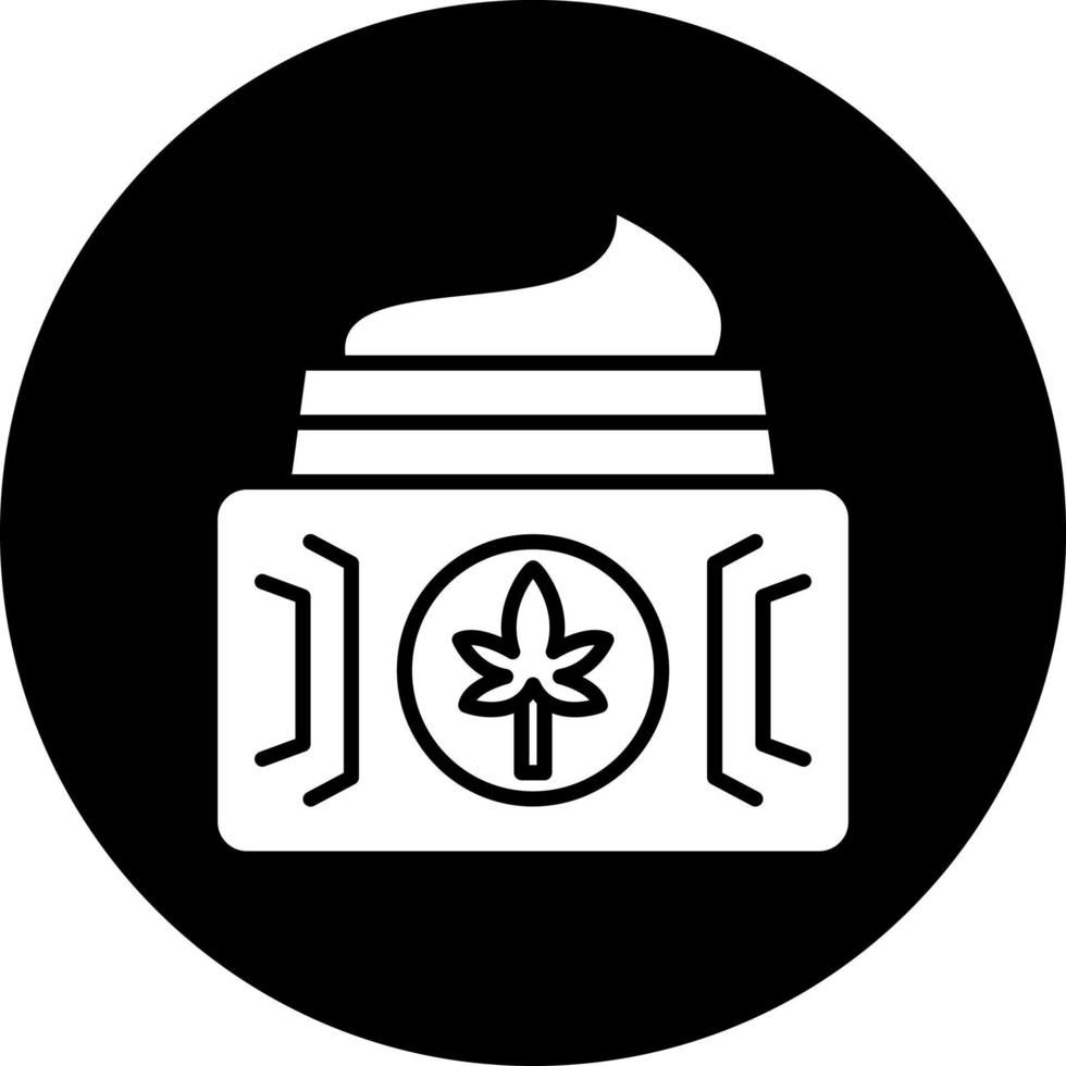 Cbd Cream Vector Icon Style